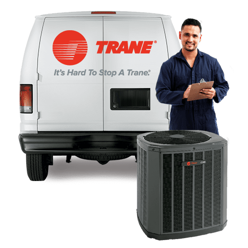 Trane HVAC Van